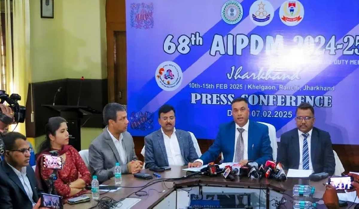 रांची में 10 से 15 फरवरी तक 68वीं ऑल इंडिया पुलिस ड्यूटी मीट का आयोजन